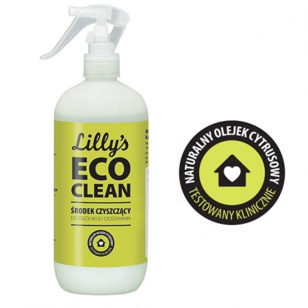 6x LILLY'S ECO CLEAN Środek Czyszczący do Ogólnego Stosowania z mieszanką olejków cytrusowych 500ml